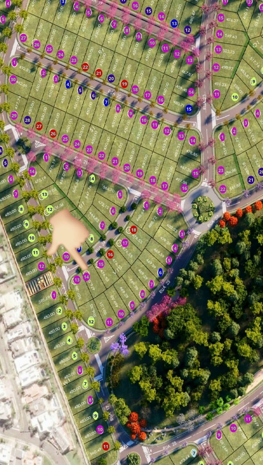 Imagem do imóvel Residencial Le Jardin Ville Sainte Anne L-V1 14 476,55 m²